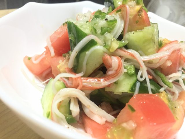 夏野菜　サラダ