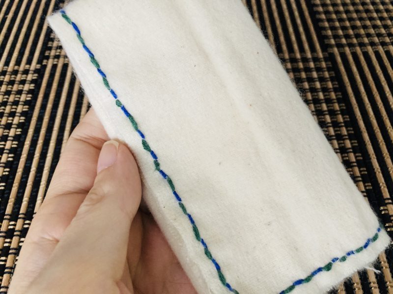 手縫い　布ナプキン